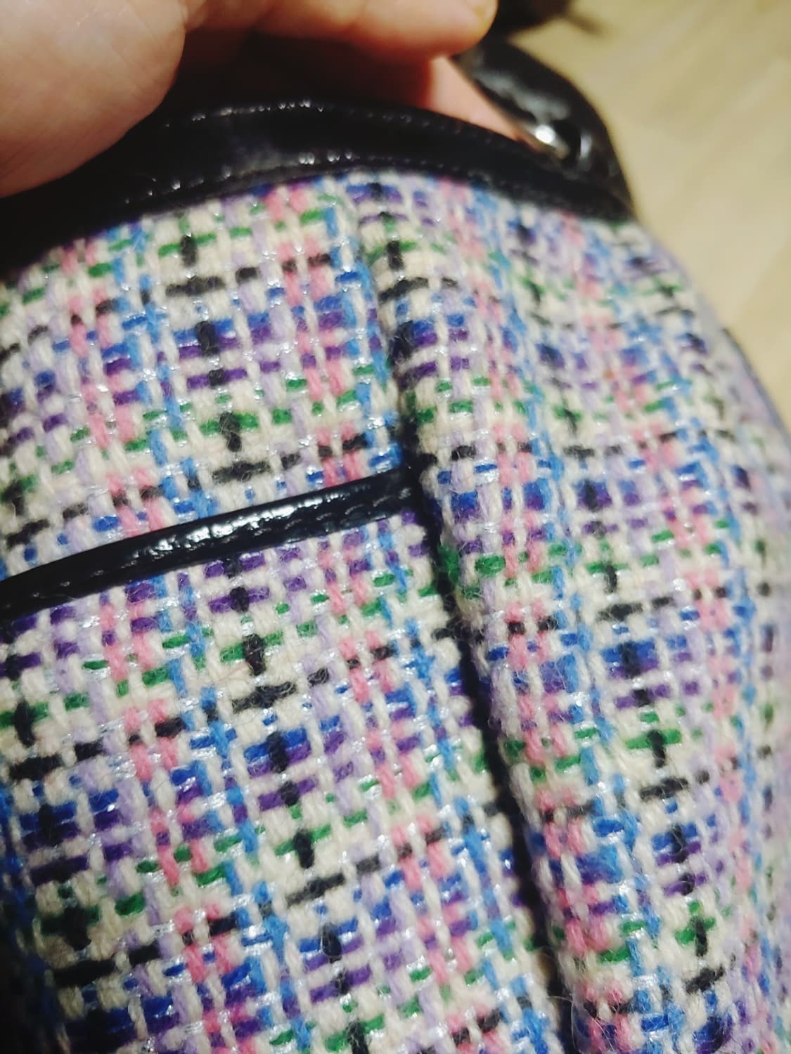 코치 트위드백 멀티컬러 m 상품이미지8