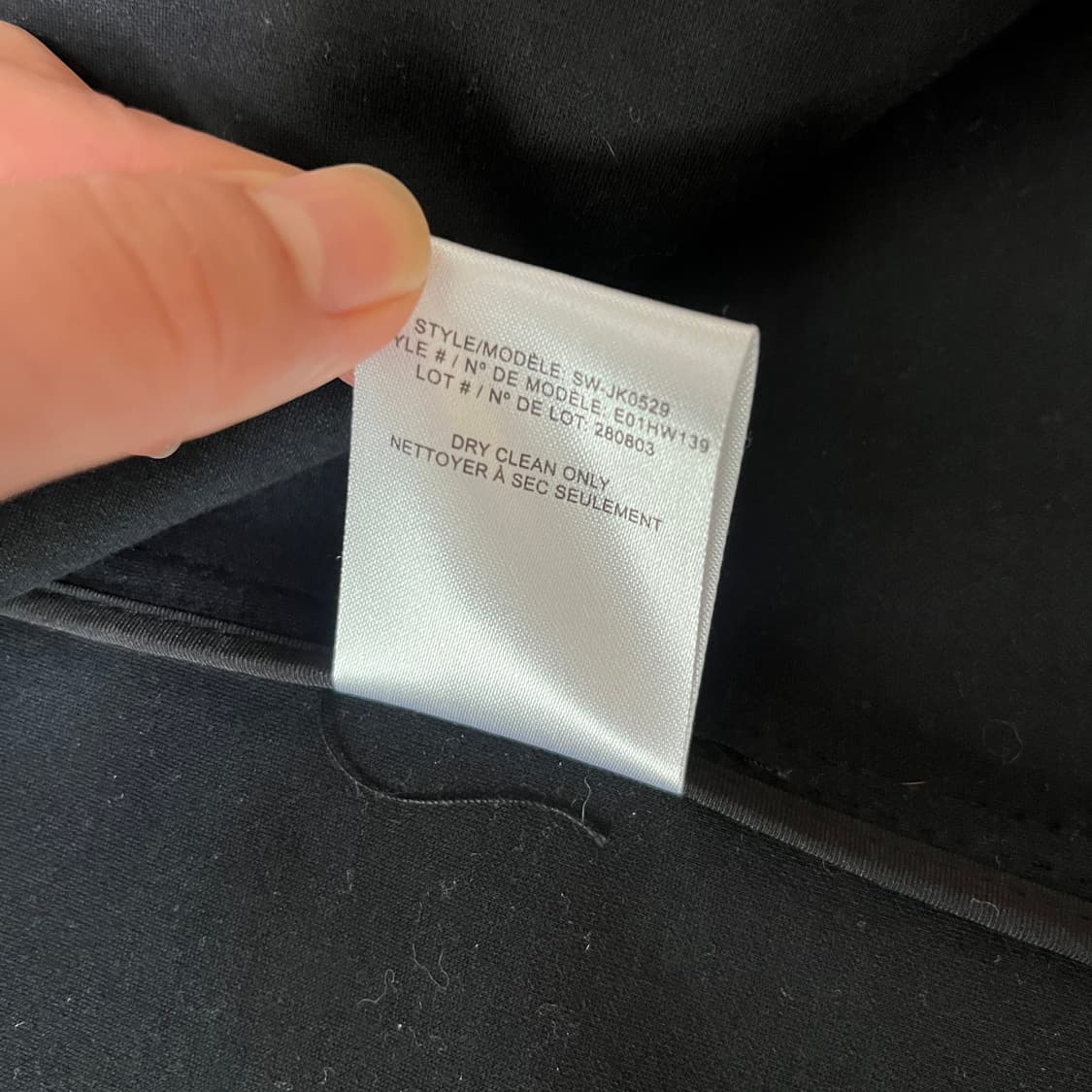 Helmut Lang 블랙 파이핑 블레이저 6 상품이미지9