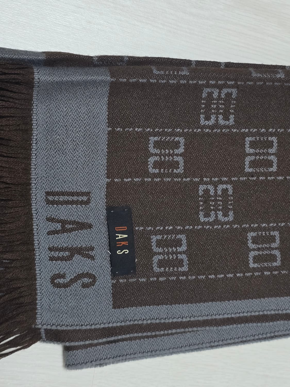 닥스 darks 패턴 퓨어 메리노울 머플러 목도리 상품이미지7