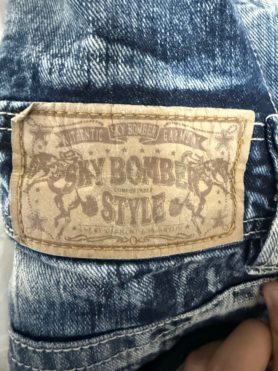 skybomber 멜빵 바지 상품이미지3