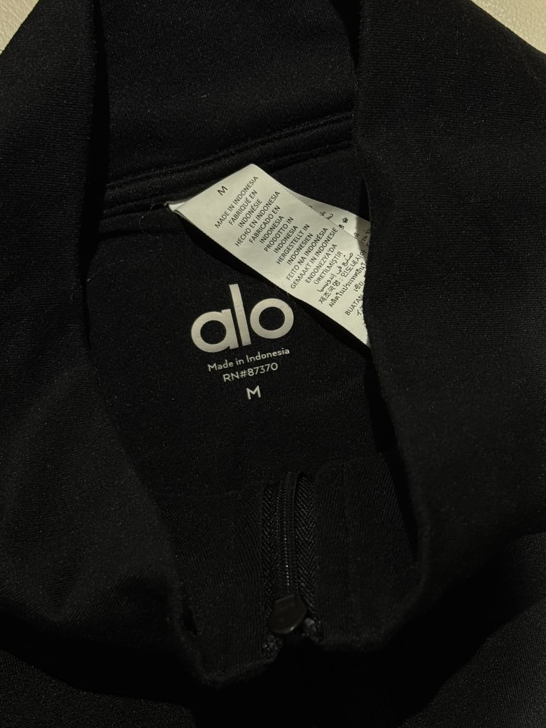 Alo conquer 1/4 zip 운동복 상품이미지5