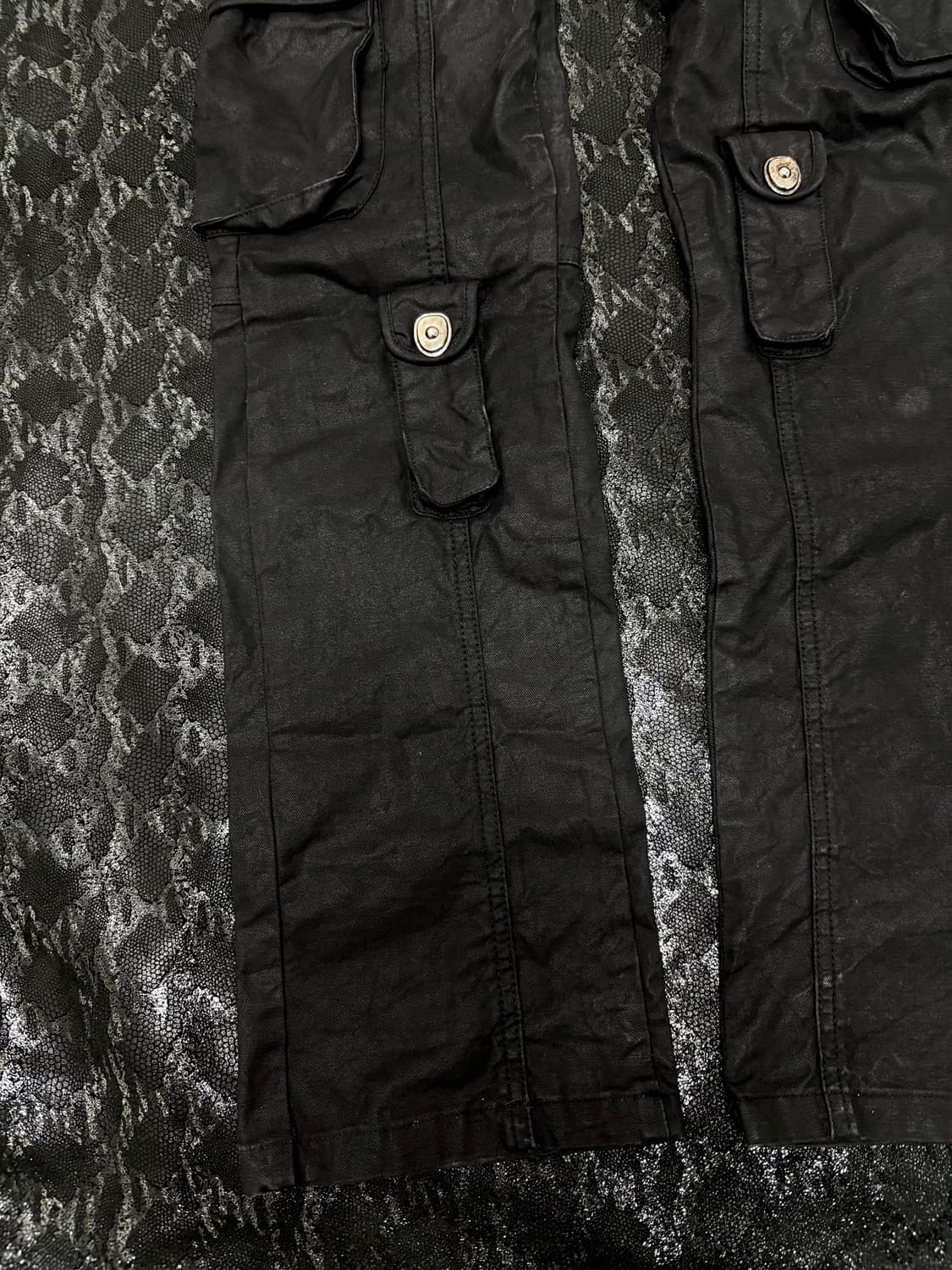 “TORNADO MART” 00’s Archive Black Coated 상품이미지2