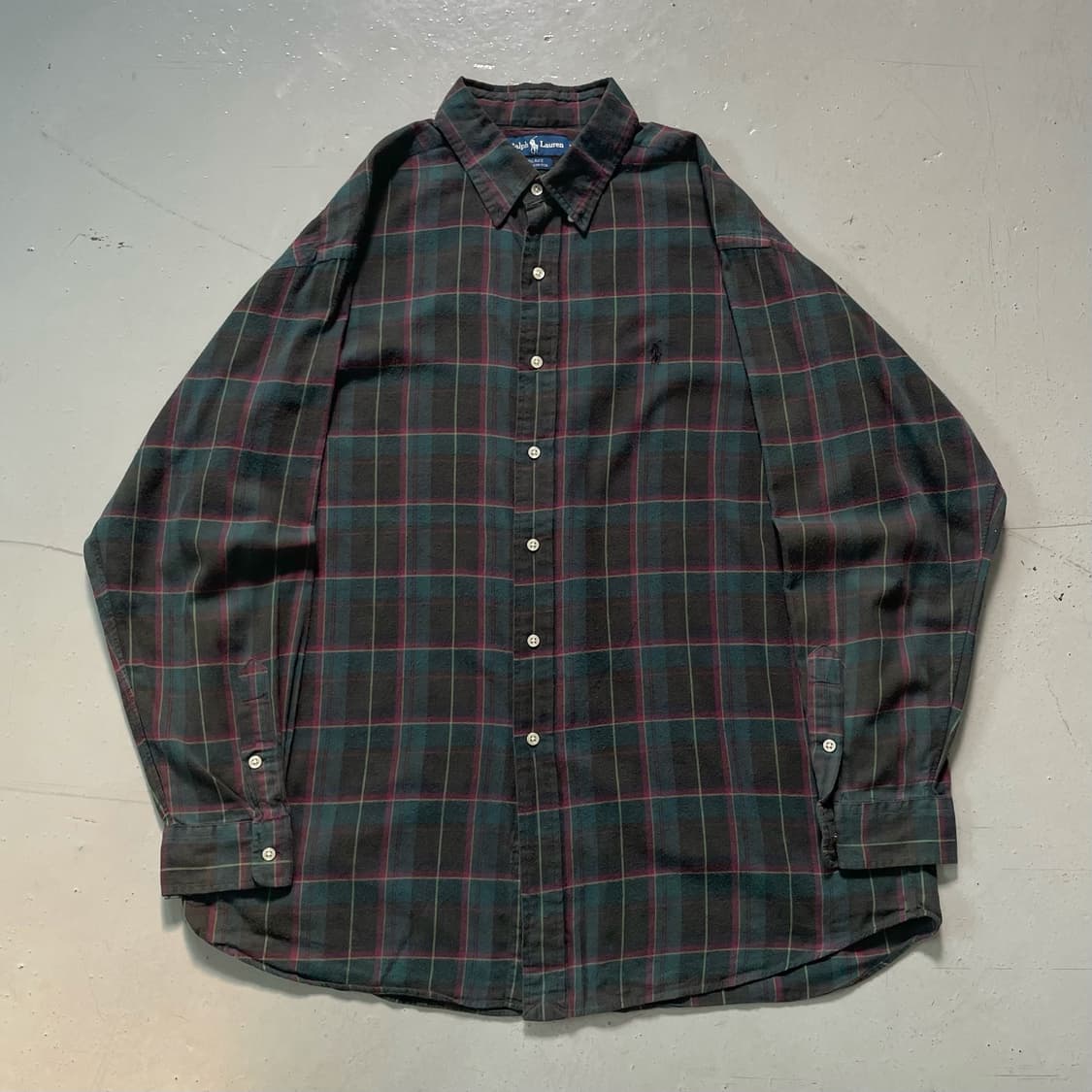 1990’s Polo Check Shirt 상품이미지2