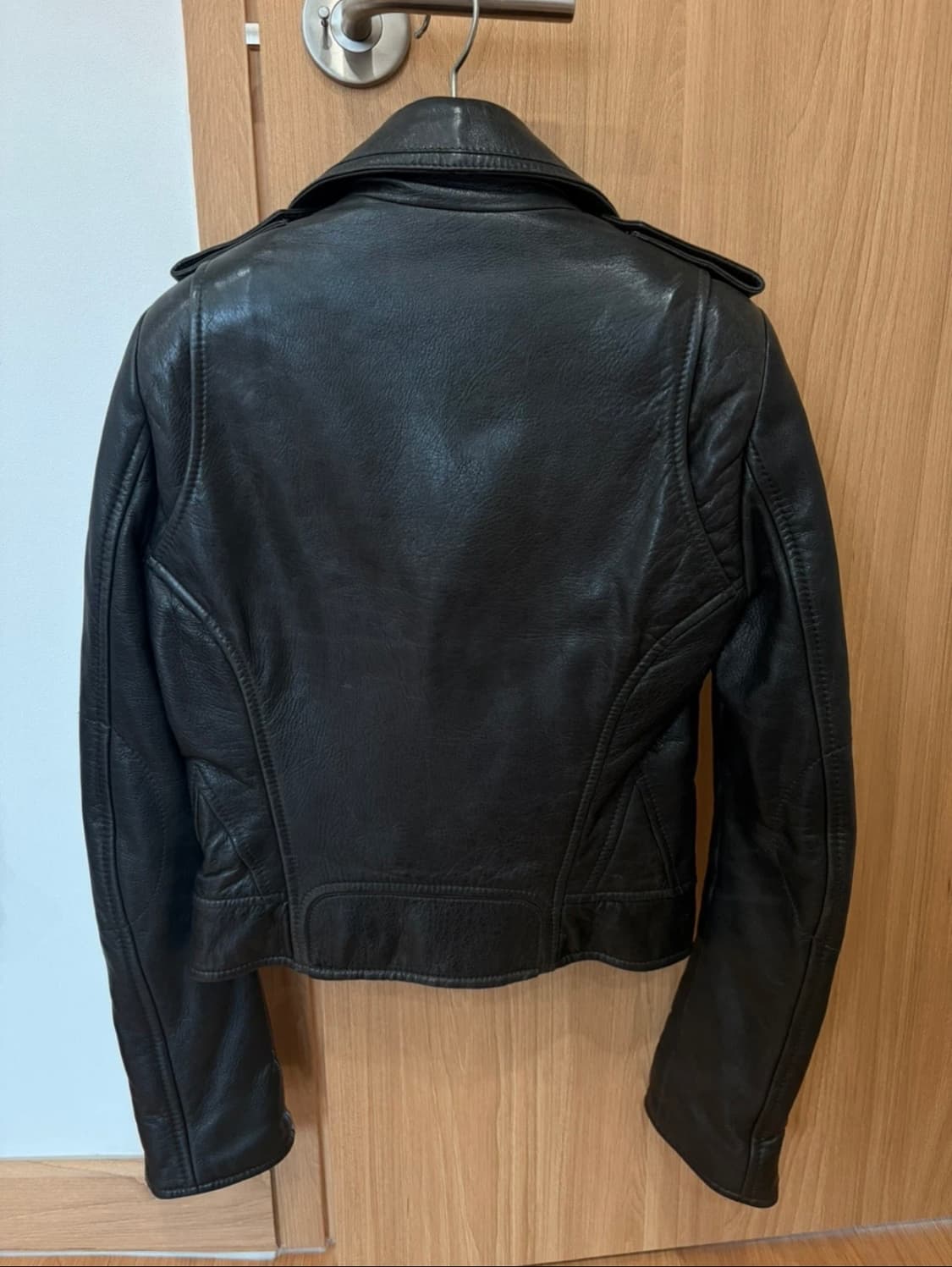 발렌시아가 램스킨레더 바이커 자켓 상품이미지5