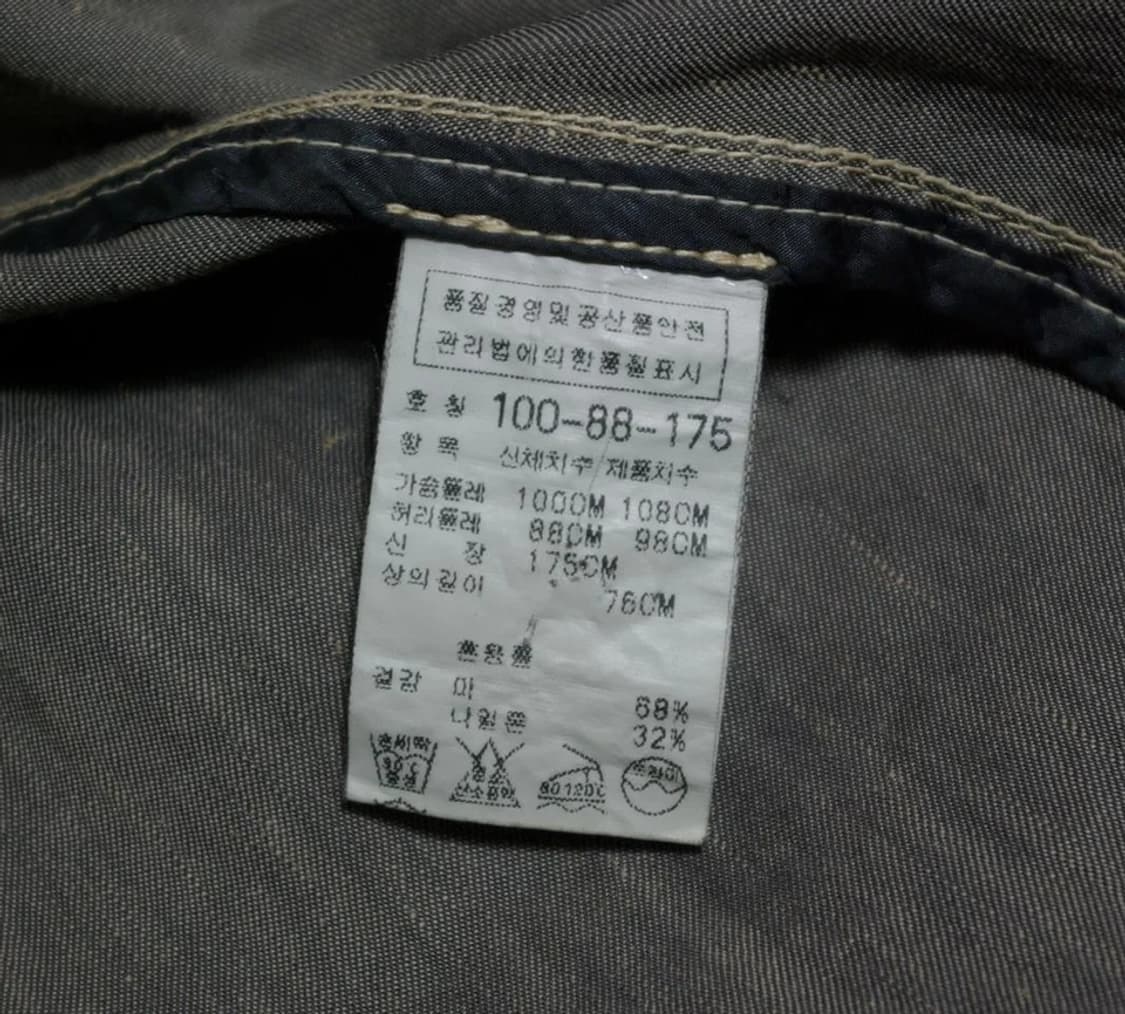 시피컴퍼니 빈티지 린넨 블레이져 100 상품이미지8