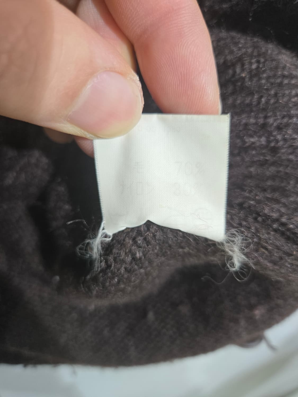 발망 브라운 더블 버튼 니트 가디건 상품이미지7