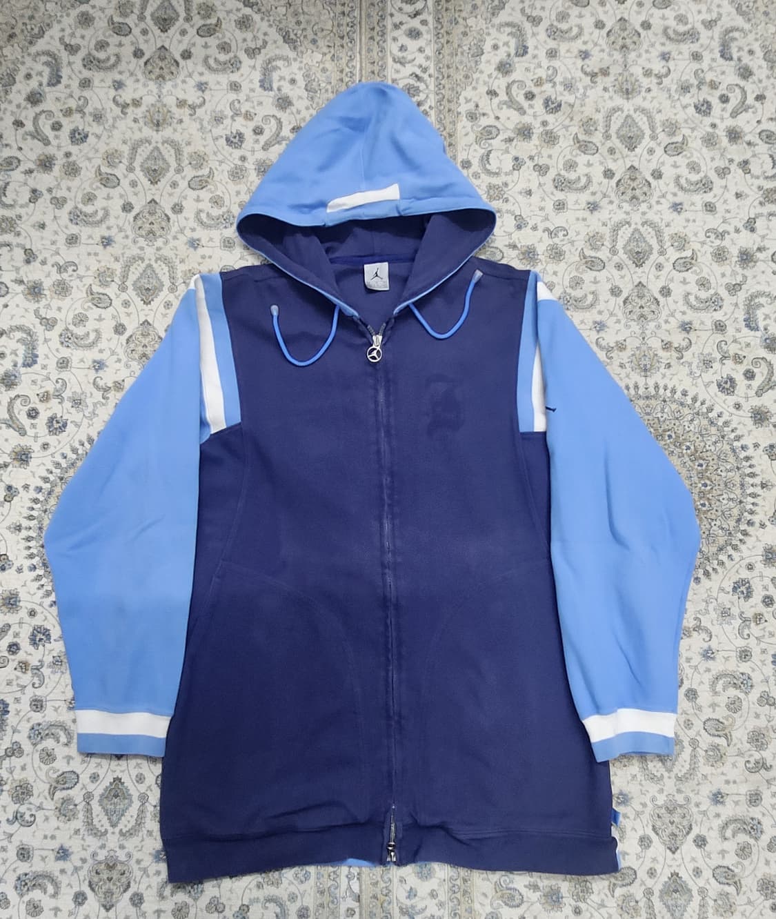 나이키 조던 네이비/블루 후드 집업 M 상품이미지1