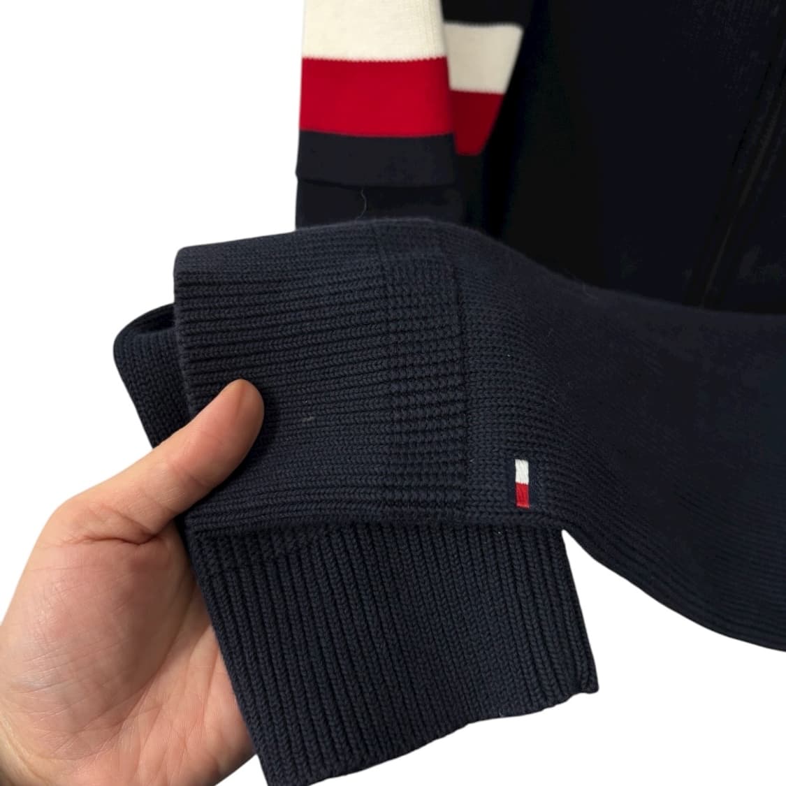 타미힐피거 집업 울 니트 상품이미지3