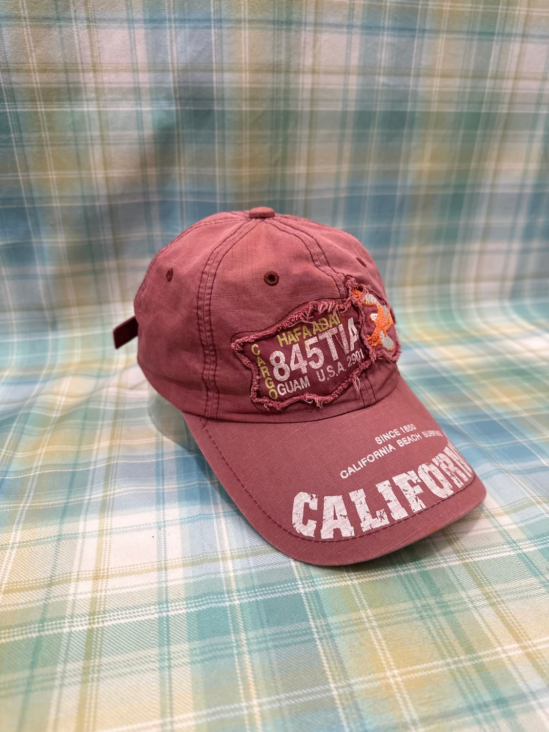 Rittering printing y2k Ball cap 상품이미지1