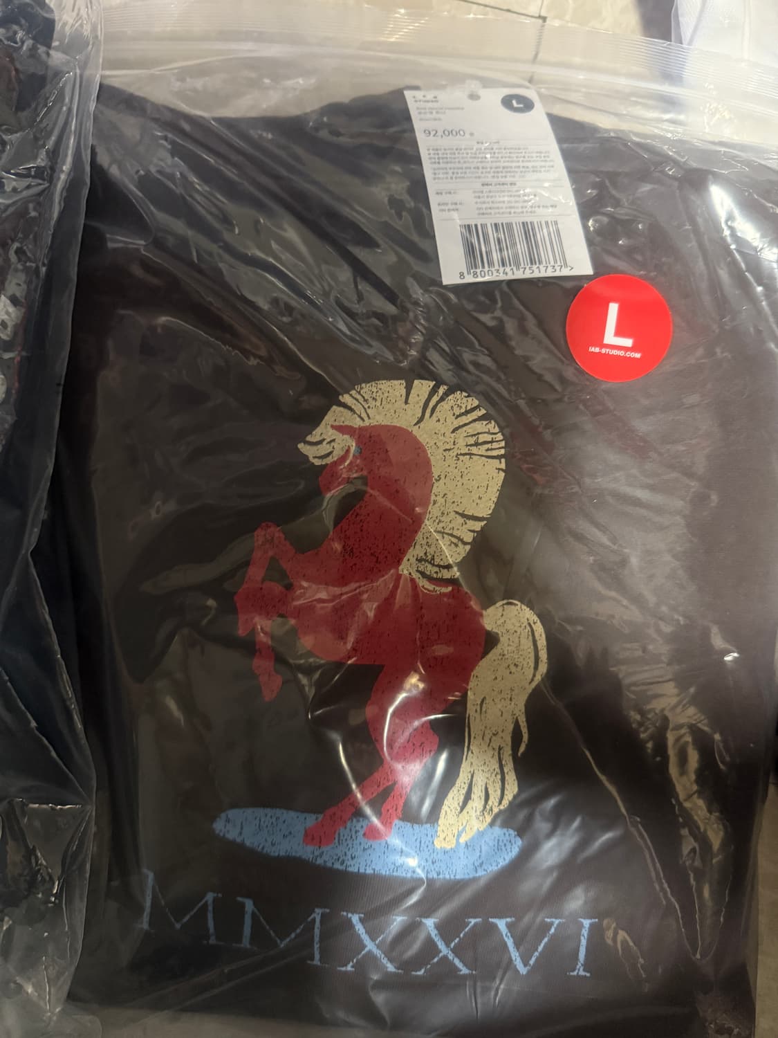 L사이즈 아이앱스튜디오 카모로고 후드 & 레드홀스 후드 상품이미지4