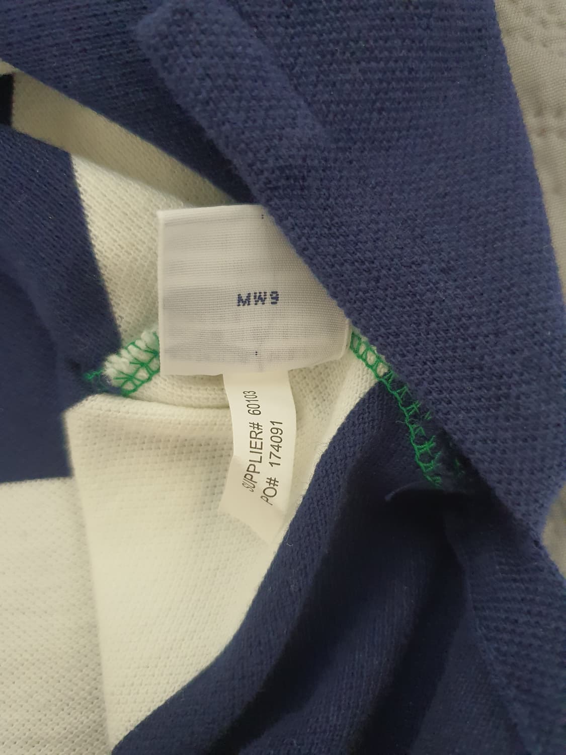 폴로 랄프 로렌 피케 폴로 셔츠 카라티 M 그린 (새 제품) 상품이미지6