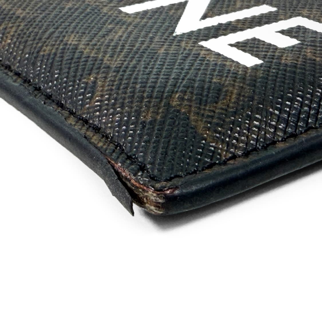 셀린느 트리옹프 트리오페 캔버스 카드 홀더 지갑 탄 10B702CLY 상품이미지8