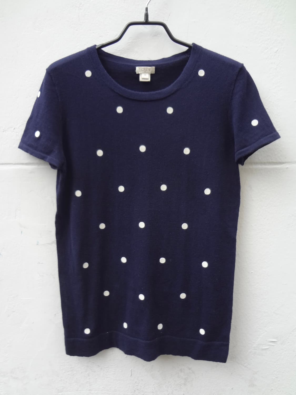 제이크루 반팔니트 도트 상품이미지1