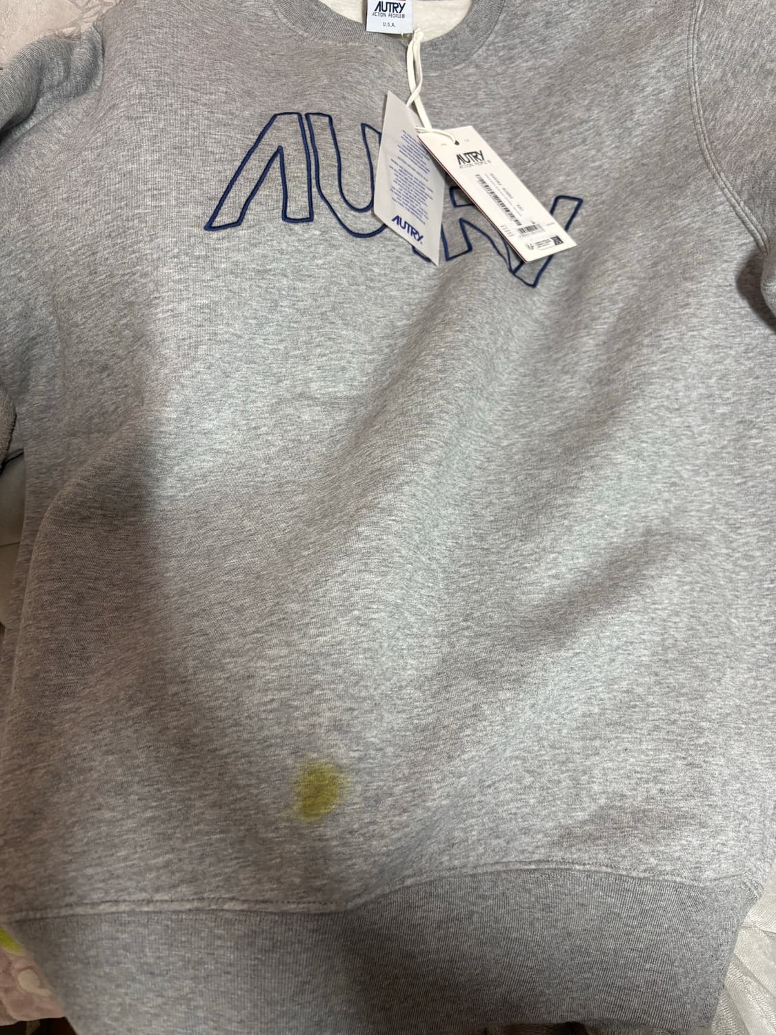 오트리 맨투맨 오염있음 상품이미지4