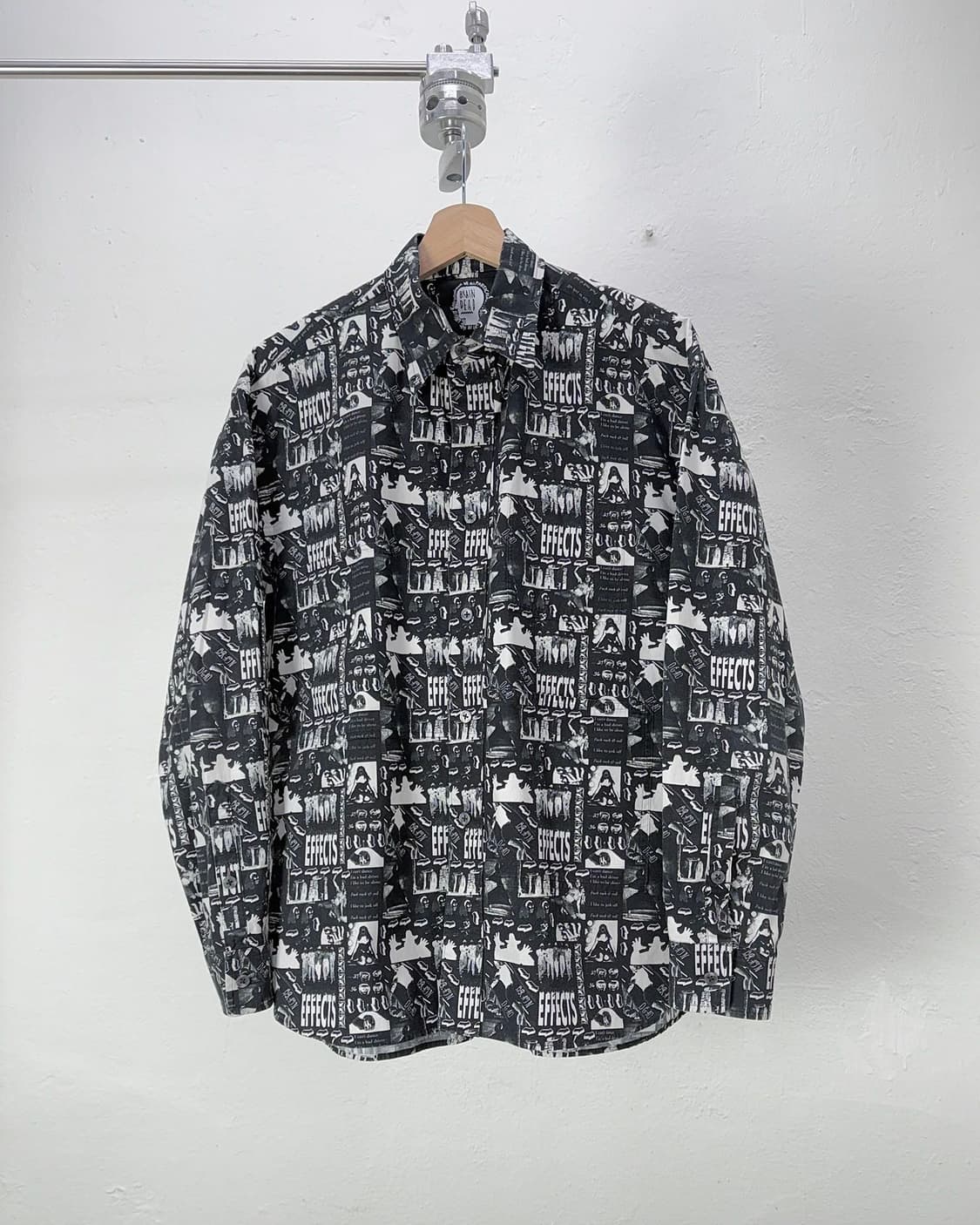 브레인데드 이펙트 디비전 버튼업 포드 셔츠 상품이미지1