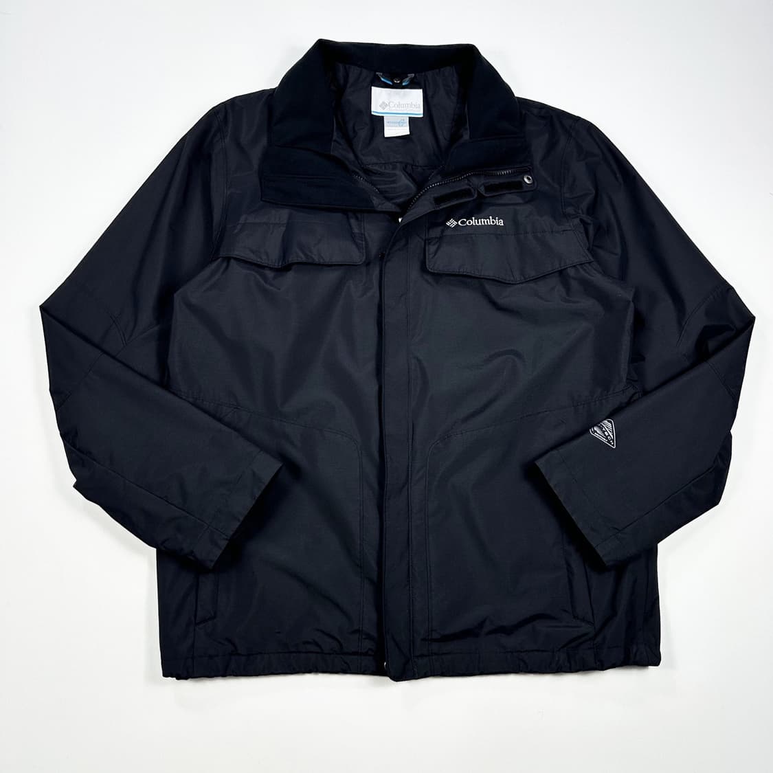 컬럼비아 옴니테크 블랙 바람막이 자켓 (XL) 상품이미지2