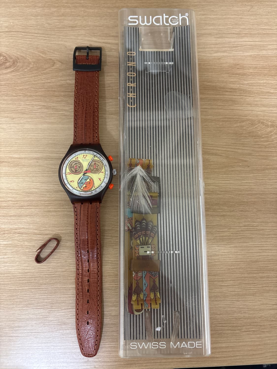 빈티지 스와치 시계 춤추는 깃털 상품이미지1