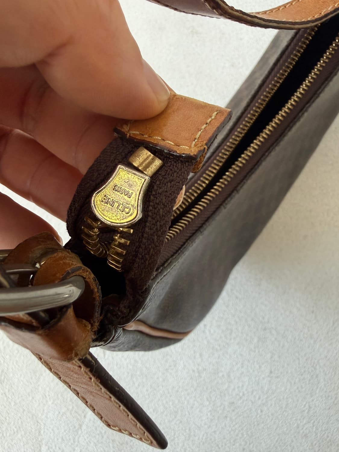 올드 셀린느(CELINE) 마카담 숄더백(FRANCE, 사용감 확인) 상품이미지8