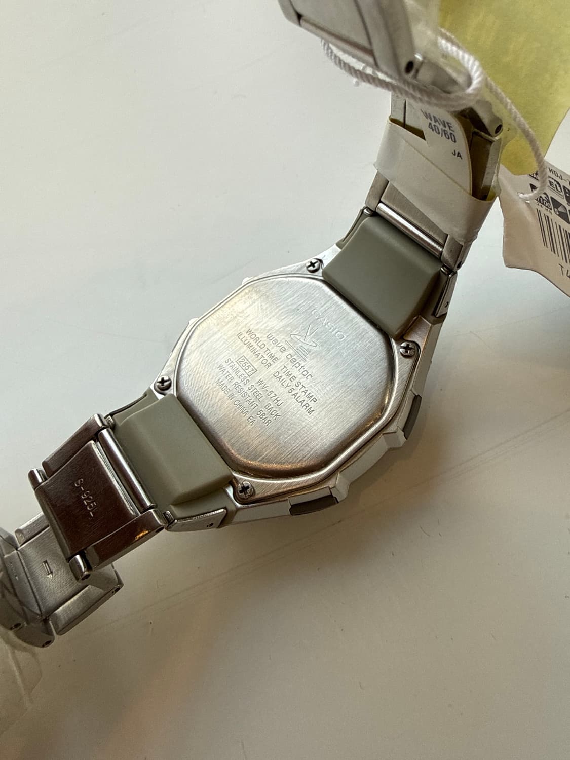 Deadstock Casio 올드 카시오 웨이브셉터 전파시계 상품이미지6