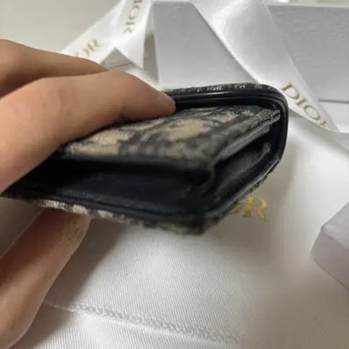 디올 오블리크 새들 지갑 상품이미지3