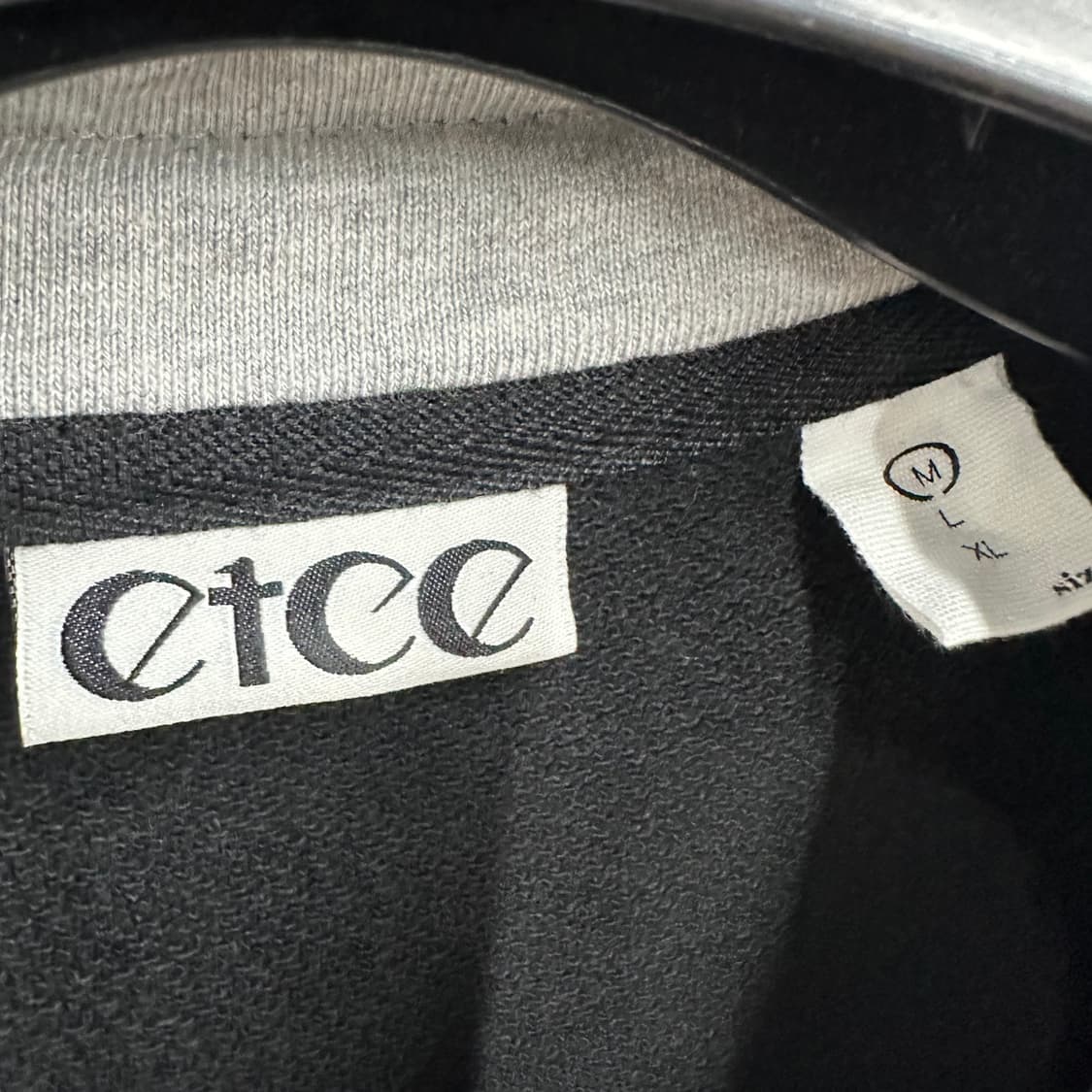 95 etce 이티씨이 남자 루즈핏 반집업 맨투맨 상품이미지3
