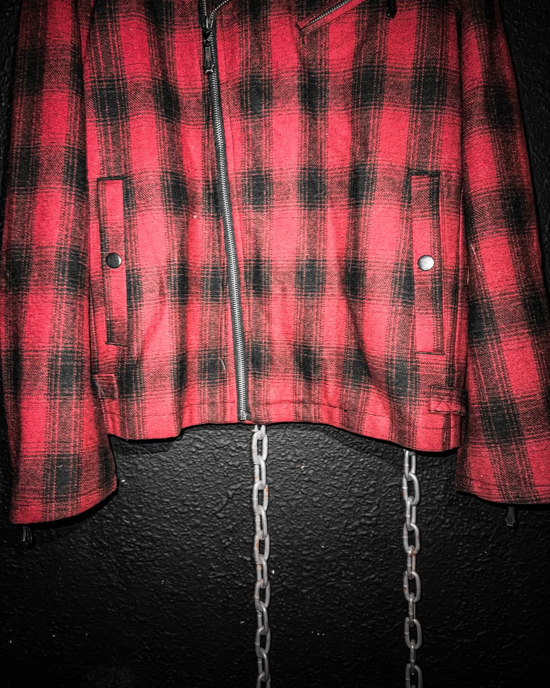 Red Check Riders Jacket 상품이미지5