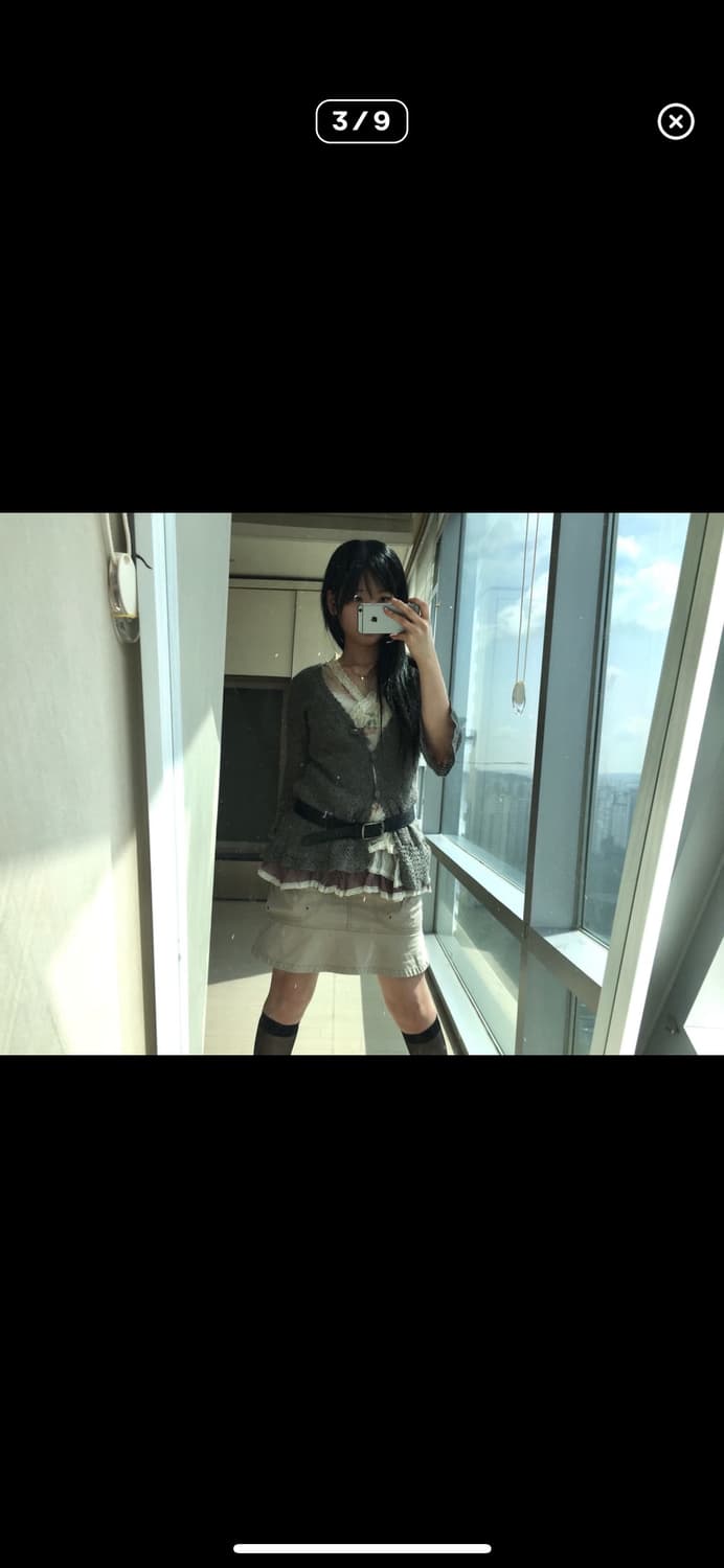 Vintage Cargo midi skirt 상품이미지3