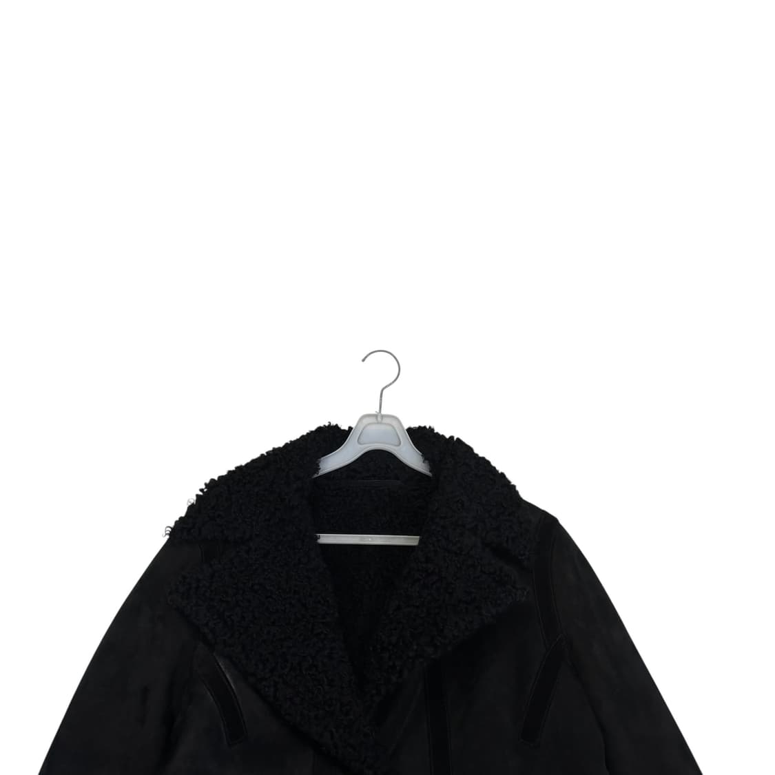 닐바렛 소가죽 무스탕 국내 백화점 택 상품이미지3