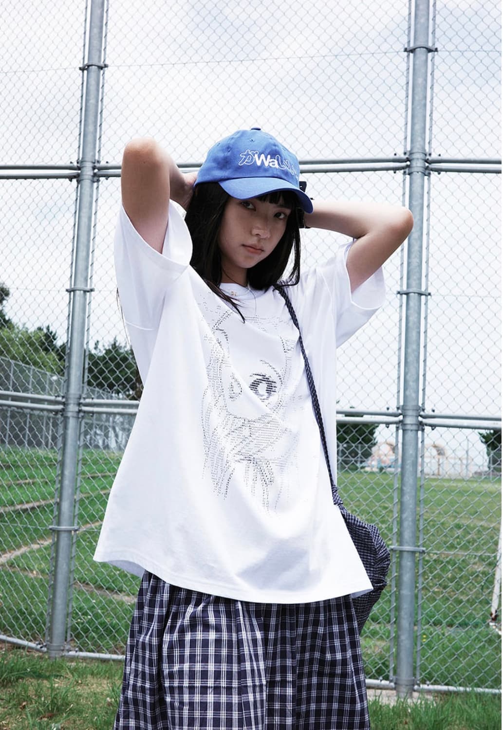 원더비지터Ascii Heesu Overfit T-shirt [White] 상품이미지1