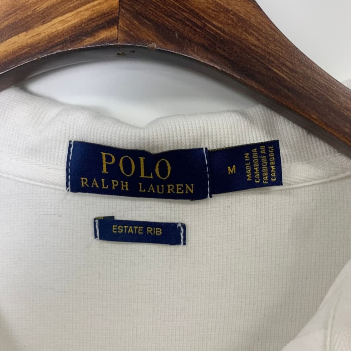 폴로 랄프로렌 신형 화이트 반집업 니트 상품이미지5