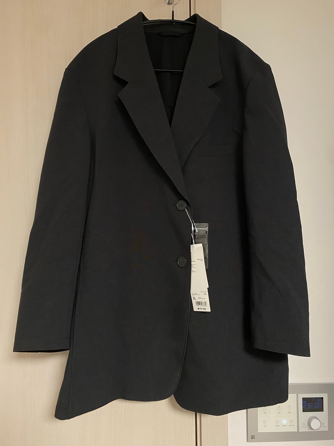 유니클로 22SS U 시그니쳐 테일러드 자켓-다크 그린 xl 상품이미지4