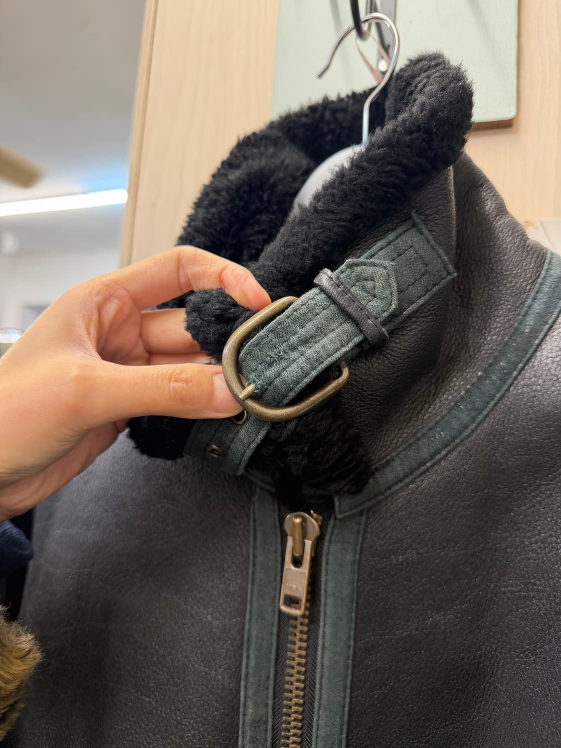 B-3 type sheep skin jacket 상품이미지4