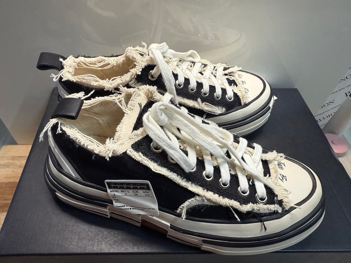 xVessel G.O.P. Lows Black 엑스베젤 펑첸왕 스니커즈 상품이미지1