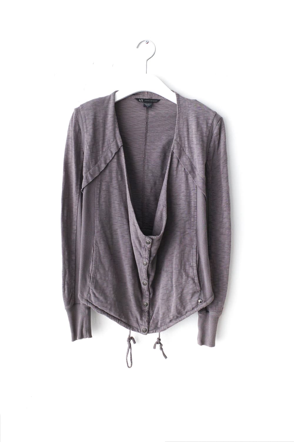 armani exchange)unbalanced snap cardigun 상품이미지1