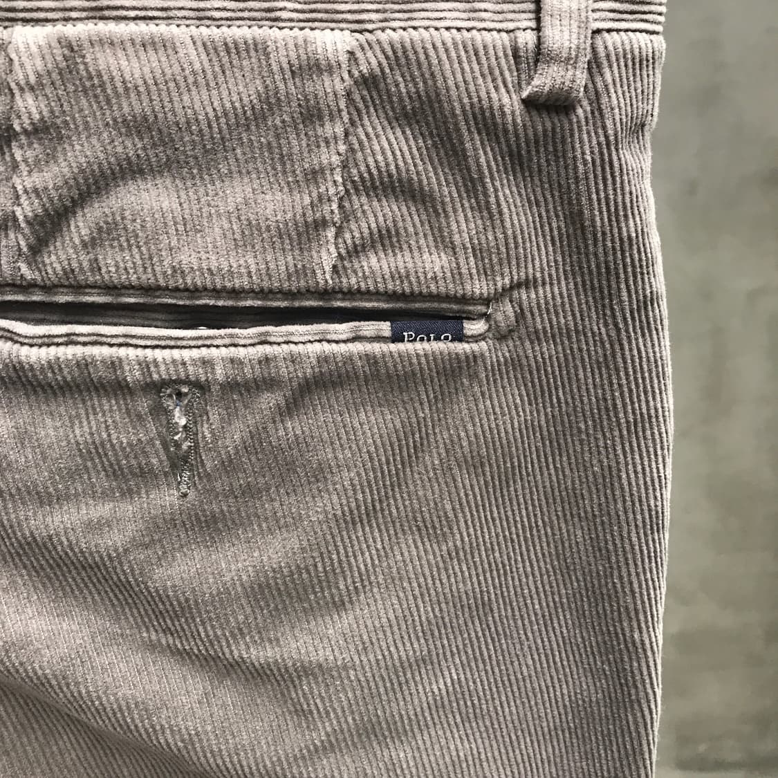 폴로 랄프로렌 코듀로이 팬츠 그레이 33/32 상품이미지4