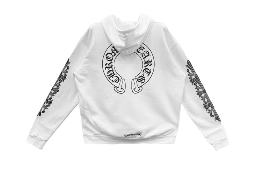 크롬하츠 홀스슈 플로랄 후드집업 사이즈 m 상품이미지2