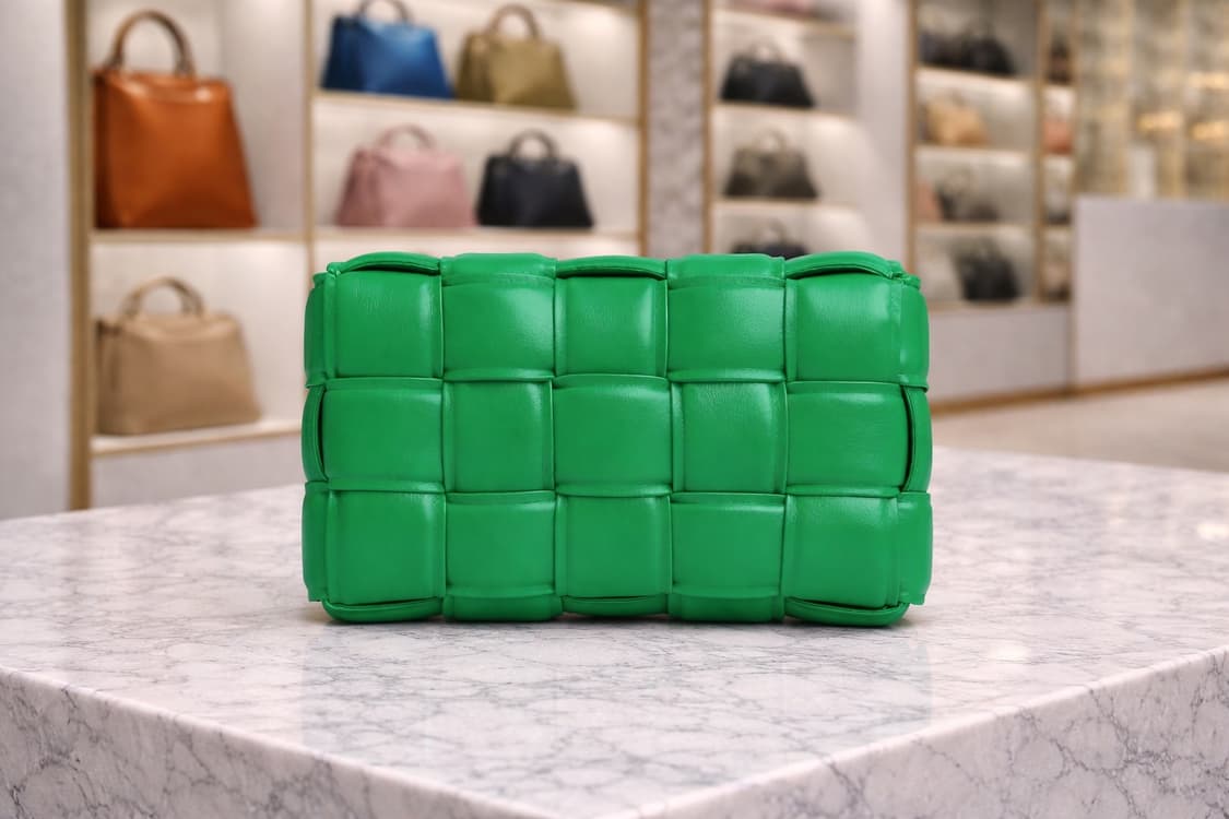 [S급] 보테가베네타 레더 패딩 카세트백 판매합니다!!! 상품이미지2