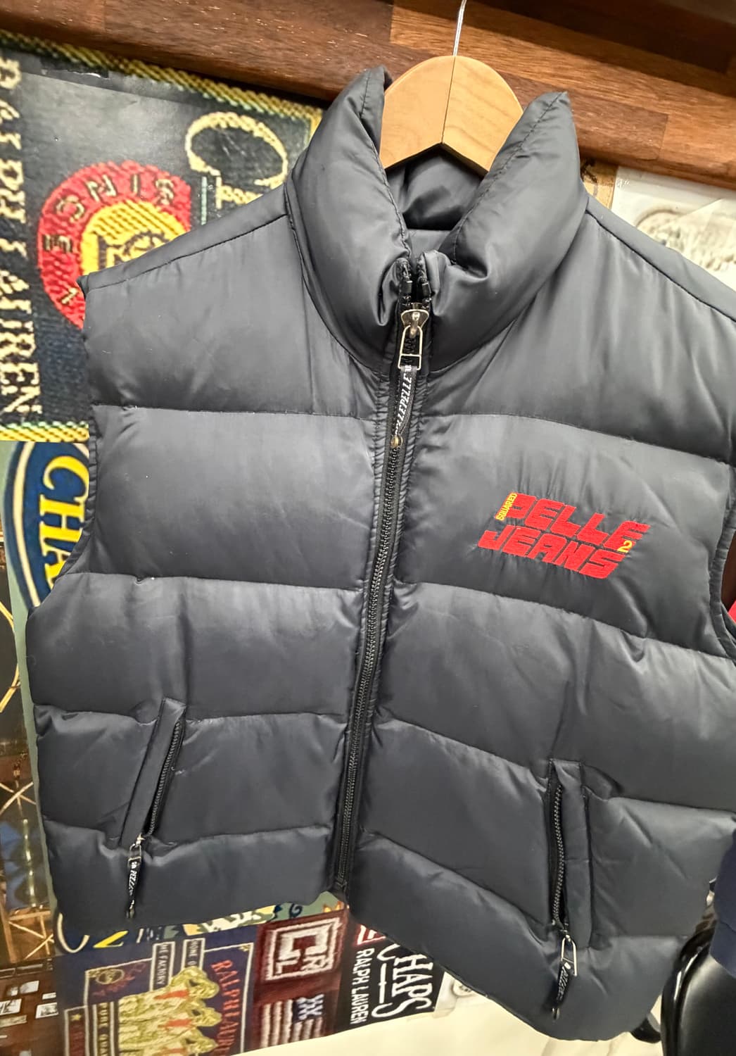 90s 펠레펠레 패딩 조끼 상품이미지3