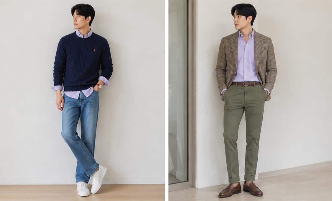 폴로랄프로렌 아이코닉 옥스포드 셔츠 L size 상품이미지10