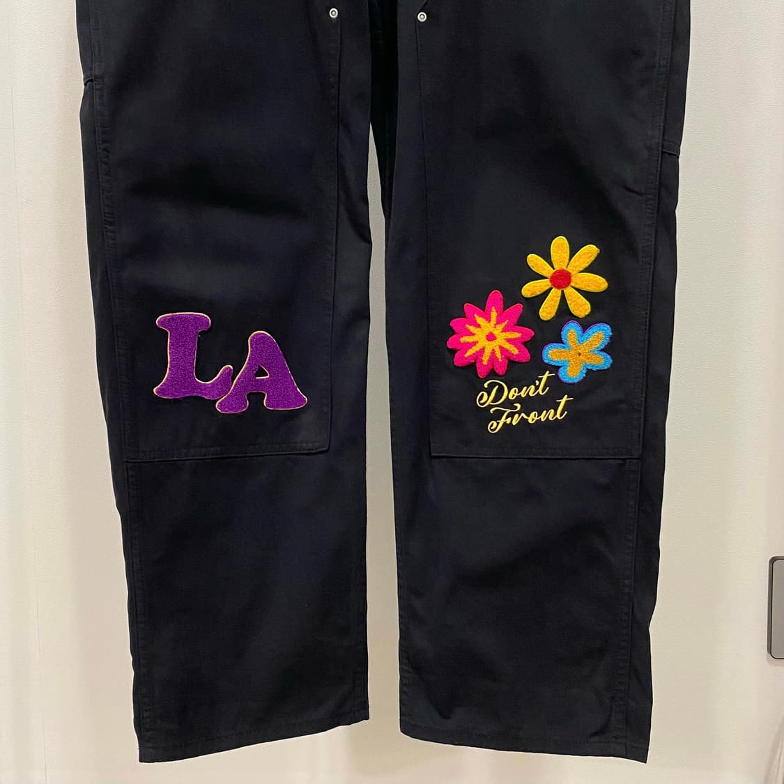 엑스라지 자수패치 더블니 카펜터 워크 팬츠 상품이미지5