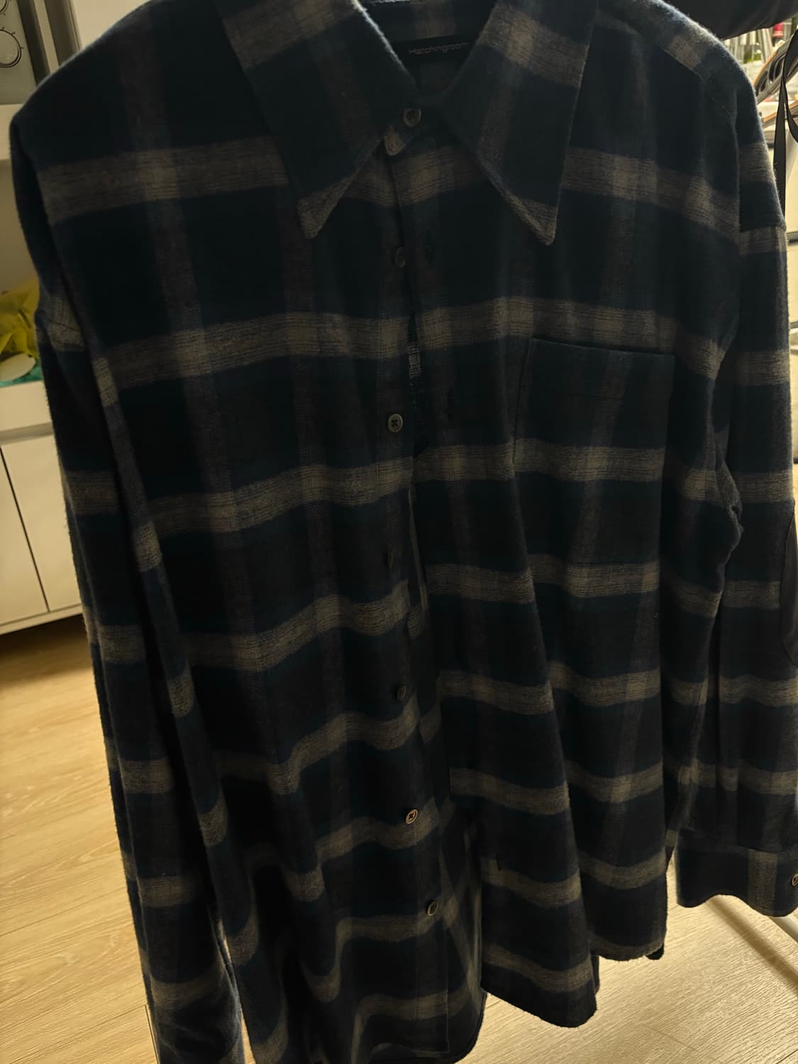 해칭룸 아카이브 셔츠 플란넬 Vintage 90's 상품이미지2