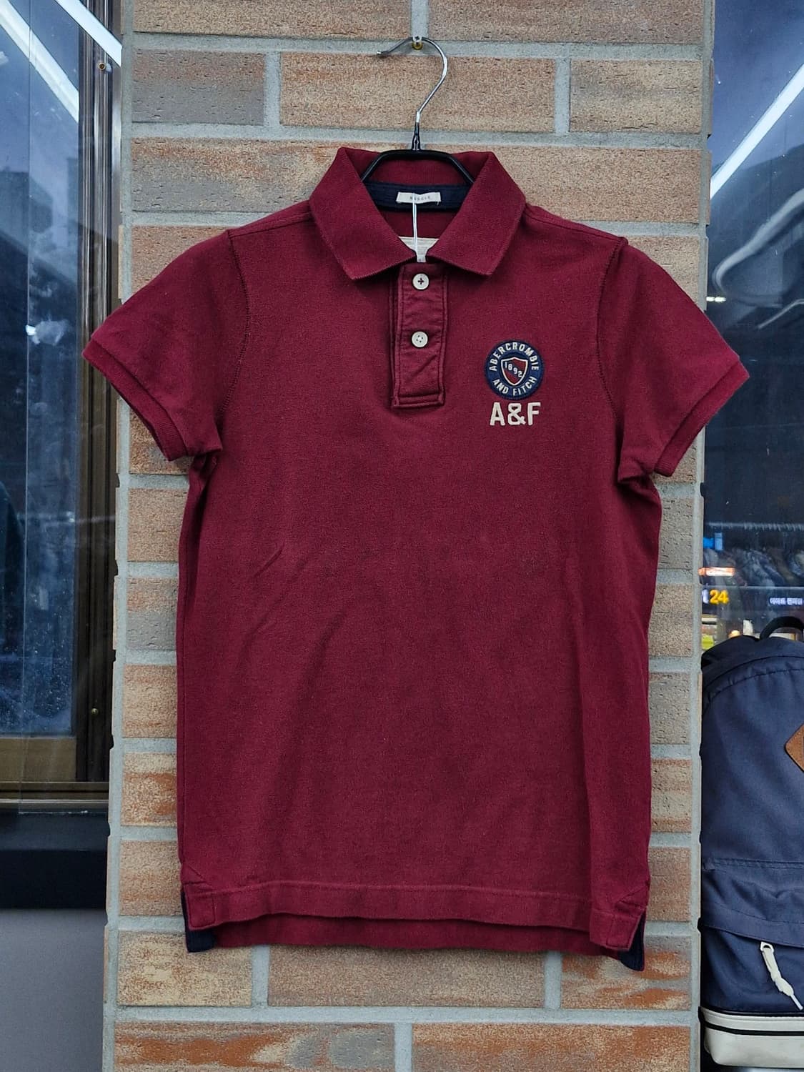 Abercrombie & Fitch 로고 PK 티셔츠 상품이미지2