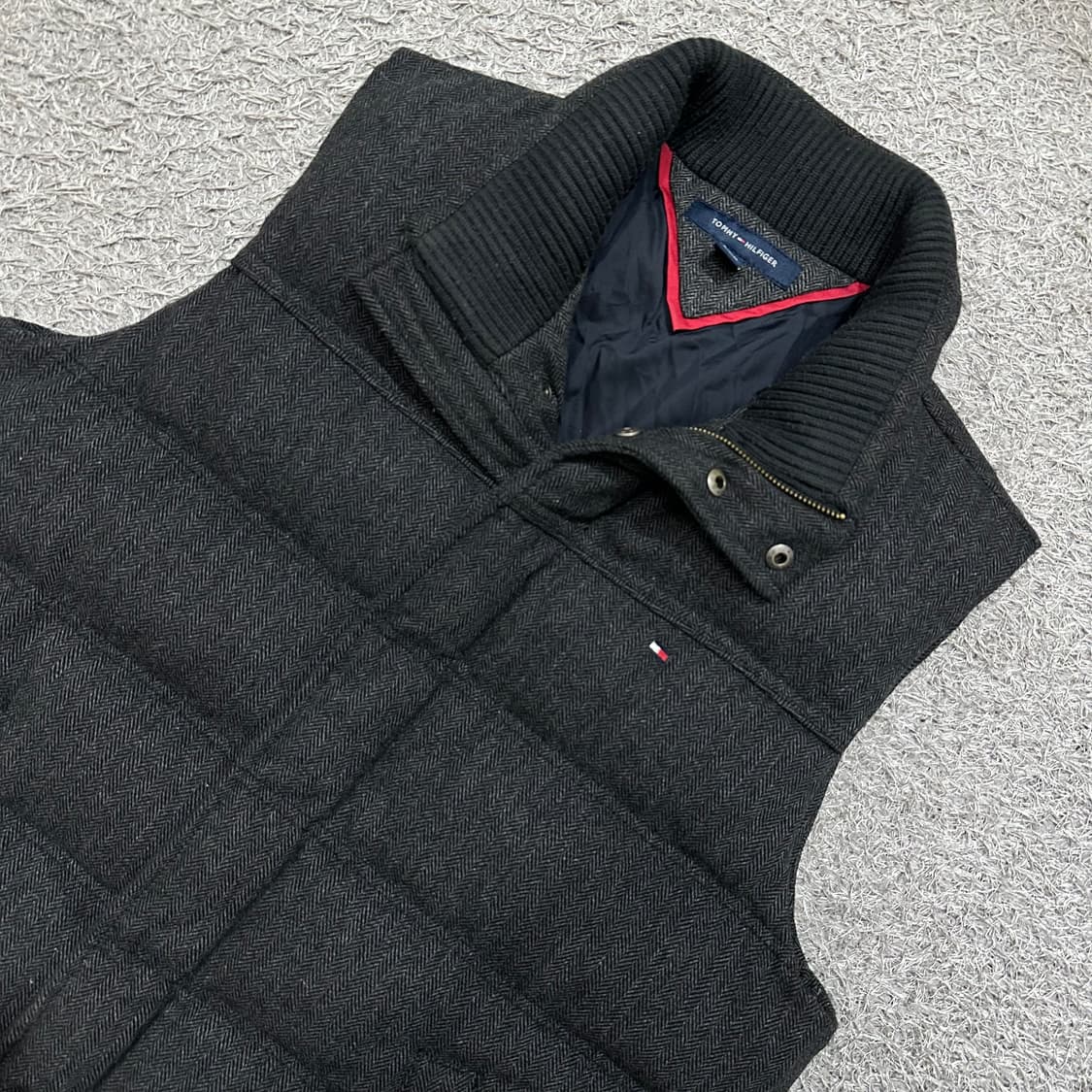 [95] 타미힐피거 해링본패딩조끼 상품이미지1