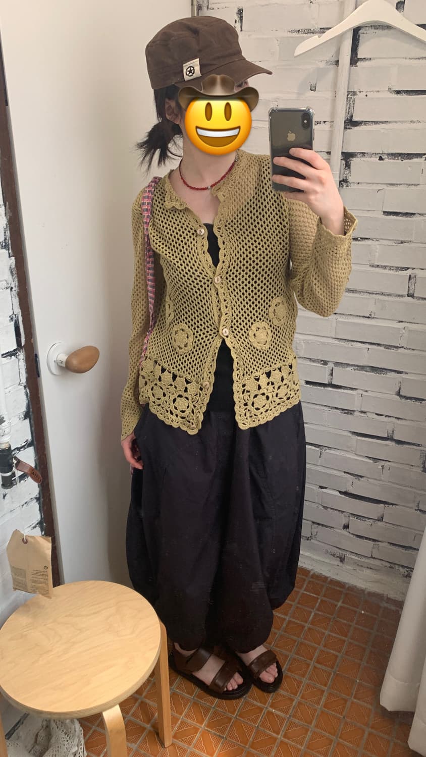 Mash flower cardigan 상품이미지8