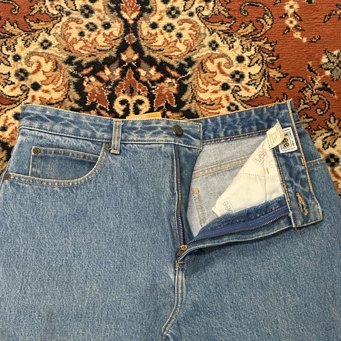 Lee 90s 데님팬츠 쌍방울 연청 (30) 테이퍼드 상품이미지5