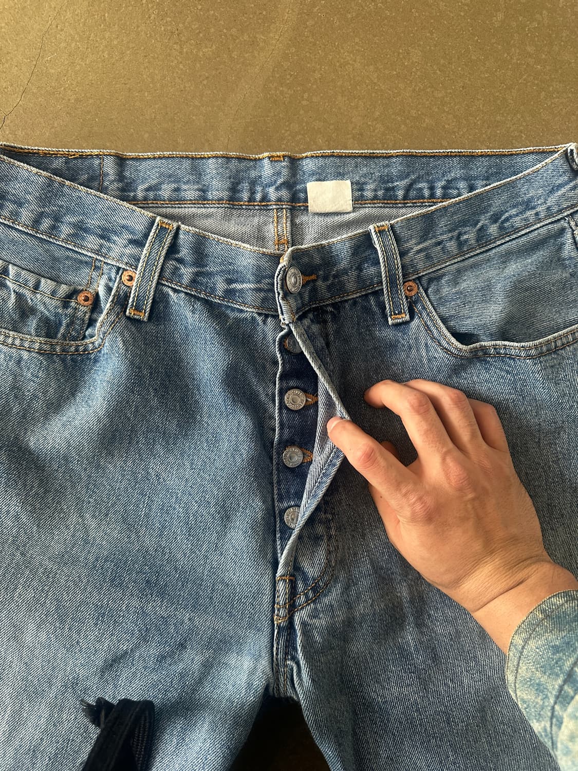 리바이스 501 데님 팬츠 made in mexico w36 상품이미지4