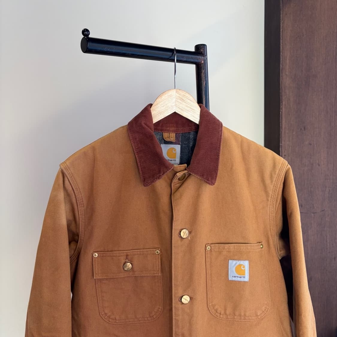15864 - 90s 칼하트 C001 BRN 초어 자켓 상품이미지1