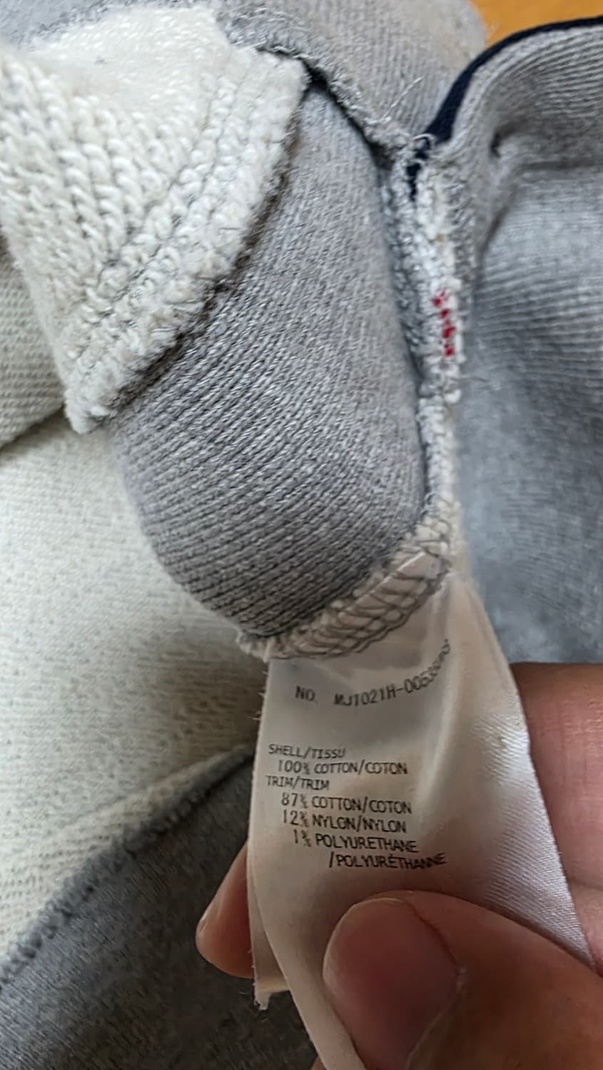 [5,새상품급]톰브라운 사선완장 맨투맨 상품이미지8