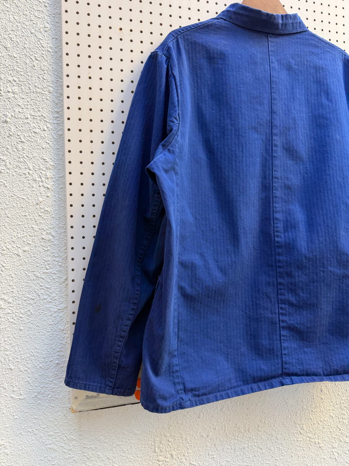 OLD VINTAGE DARK BLUE HBT 헤링본 프렌치워크자켓 상품이미지10