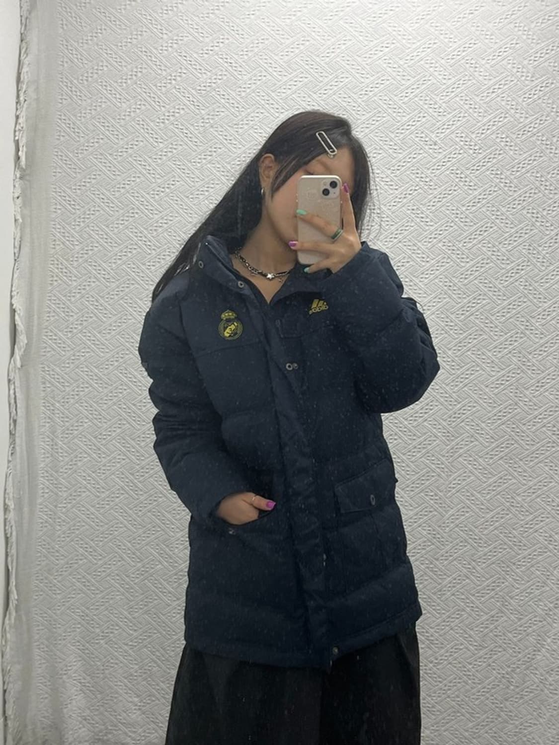 아디다스 07-08 레알마드리드 덕다운 패딩 점퍼 100 C06736 상품이미지1